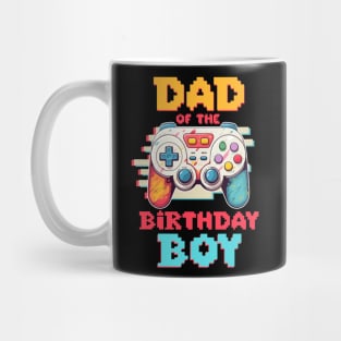 Dad of the Birthday Boy Matching Video Game Gift For Boys Men Kids Mug